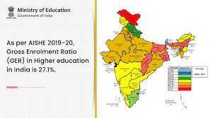 %0 percent GER at Higher Education in India in 2035?