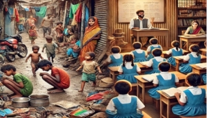 Dropout children in India